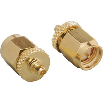 BKL Electronic 0416512 0416512 MMCX-adapter MMCX-stekker - SMA-stekker 1 stuk(s)