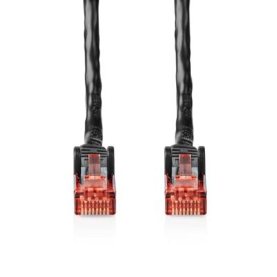 Nedis CAT6 Netwerkkabel | RJ45 Male | RJ45 Male | U/UTP | 20.0 m | Buitenshuis | Rond | PE | Zwart | Label - CCGL85900BK200 Nedis CAT6 Netwerkkabel | RJ45 Male | RJ45 Male | U/UTP | 20.0 m | Buitenshuis | Rond | PE | Zwart | Label - CCGL85900BK200