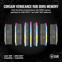 Corsair CMH32GX5M2B6000Z28 Werkgeheugenmodule voor PC DDR5 32 GB 2 x 16 GB 6000 MHz 288-pins DIMM CMH32GX5M2B6000Z28 - thumbnail