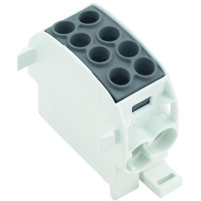 Weidmüller 1561630000 Verdeelblok 22.2 mm Schroeven Zwart 5 stuk(s) Piece