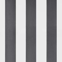 Luifel handmatig uittrekbaar 450x350 cm antraciet en wit - thumbnail