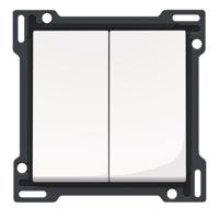 Niko Original bedieningsknop voor dubbele schakelaar bright white - thumbnail