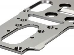 Light weight super chassis (3mm 7075/gun metal)