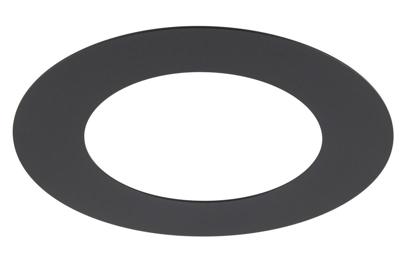 SLV Inbouwframe voorNuminos L rond 240/150mm zwart - 1006147