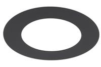 SLV Inbouwframe voorNuminos L rond 240/150mm zwart - 1006147 - thumbnail