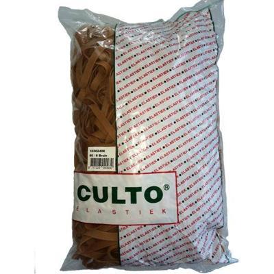 Elastiek bruin 808 1kg postbode elastiek