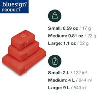 Osprey Packing Cube Set Opbergzak Waterfront Blue O/S - thumbnail