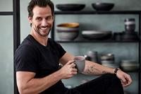 BITZ 821120 kopje Blauw, Grijs Universeel - thumbnail