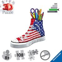Ravensburger - 3d puzzel - amerika sneaker - thumbnail