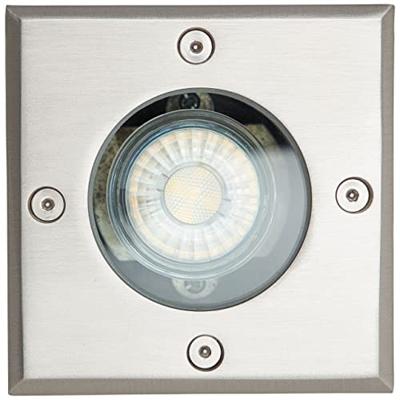 Brilliant Itch 91046A82 Buitenlamp (inbouw), Vloerinbouwlamp GU10 Zilver Brilliant Itch 91046A82 Buitenlamp (inbouw), Vloerinbouwlamp GU10 Zilver
