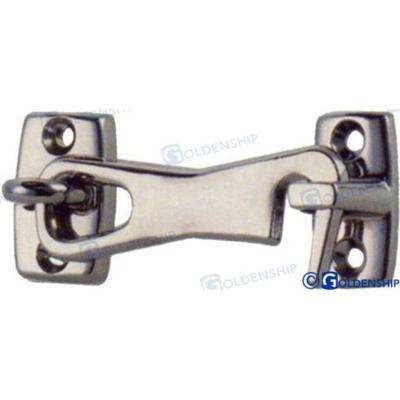 Gancho colgador y sujetapuertas GS72393 - GANCHO PUERTA 77 MM INOX