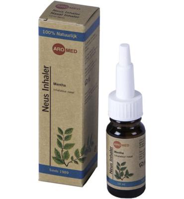 Aromed Mentha neus inhaler 10 Milliliter Aromed Mentha neus inhaler 10 Milliliter