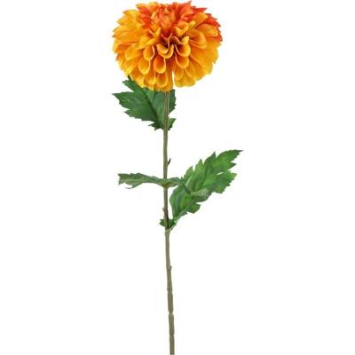 Kunstbloem Dahlia oranje