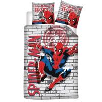 Spiderman Dekbedovertrek polykatoen 140 x 200 cm - thumbnail