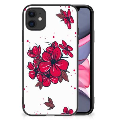 iPhone 11 Bloemen Hoesje Blossom Red iPhone 11 Bloemen Hoesje Blossom Red