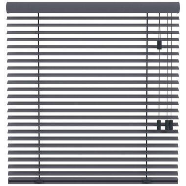 Fenstr houten jaloezie Kopenhagen 50mm - grijs (20225)