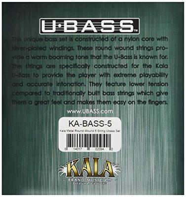 Kala Metal Round Wound voor 5-snarige U-Bass