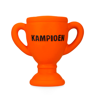 Oranje Latex Hondenspeeltjes WK Beker Oranje Latex Hondenspeeltjes WK Beker