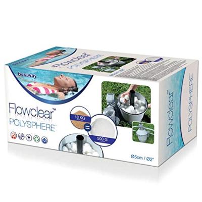 Bestway Flowclear Polysphere Filterballen 500 g 58475 Bestway Flowclear Polysphere Filterballen 500 g 58475