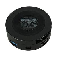 Dell 6-in-1 USB-C Multiport adapter DA300 - Zwart - thumbnail