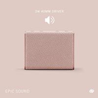 Dankzij de draagbare Bluetooth®-luidsprekers Urbanista Sydney Roze goud 3 W 4 W - thumbnail