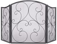 Practo Home - Haardscherm - Design Klassiek Zwart - 122 x 75,5cm - thumbnail