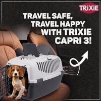 TRIXIE REISMAND CAPRI LICHTGRIJS / DONKERGRIJS 40X38X61 CM - thumbnail