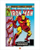 Kunstdruk Iron Man 40x50cm - thumbnail