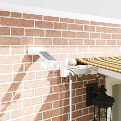 Automatische Uittrekbare Markies met LED in Meerkleurige Streep 600 x 300 cm