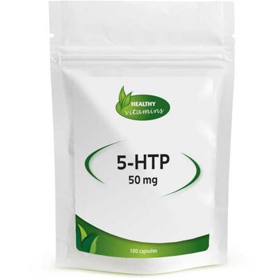 5-HTP | 100 capsules | 50 mg | Griffonia extract | Vitaminesperpost.nl