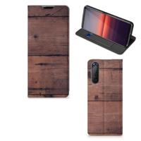 Sony Xperia 5 II Book | Wallet Case | Old Wood - thumbnail
