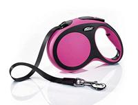flexi New Comfort M riem 5 m roze voor honden tot 25 kg - thumbnail