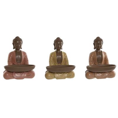 Decoratieve figuren Home ESPRIT Oranje Koraal Limoen Hars Boeddha Orientaals 19,5 x 16 x 25,5 cm (3 Stuks) Decoratieve figuren Home ESPRIT Oranje Koraal Limoen Hars Boeddha Orientaals 19,5 x 16 x 25,5 cm (3 Stuks)