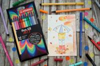 Stabilo pen 68 viltstiften arty, 12st. - thumbnail