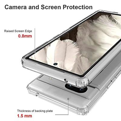 JT Berlin Pankow Backcover Google Pixel 7a Transparant Inductieve lading, Stootbestendig