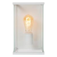 Lucide CLAIRE - Wandlamp Binnen/Buiten - 1xE27 - IP54 - Wit - thumbnail