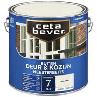 Cetabever Meesterbeits Deur en Kozijn Dekkend Zijdeglans - RAL 9010 - thumbnail