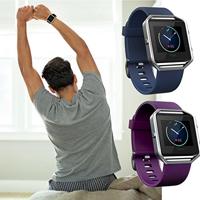 FitBit Blaze sport horloge band / siliconen alleen voor Fitbit Blaze - Roze - thumbnail