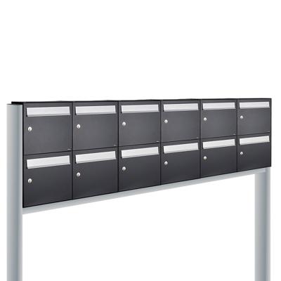 Allux Flow Set 6-Breed, 2-Hoog Op Statief Zwart - 40040070_6x2s