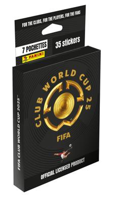 Blisterverpakking - PANINI - CLUBS WORLD CUP 2025 - 7 zakjes - 35 stickers