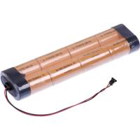 Panasonic Inline L2x4 Graupner Accupack Aantal cellen: 8 Batterijgrootte: Sub-C Kabel, Stekker NiMH 9.6 V 3000 mAh - thumbnail