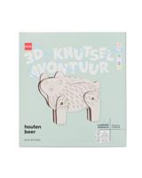 HEMA Bouwplaat houten beer - thumbnail