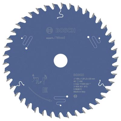 Bosch Accessoires Cirkelzaagblad Expert for Wood 168x20x1.8/1,2 mm, T42 - 2608901872 Bosch Accessoires Cirkelzaagblad Expert for Wood 168x20x1.8/1,2 mm, T42 - 2608901872