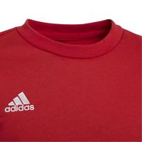adidas Entrada 22 Crew Sweater Kids Rood Wit - thumbnail