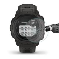 ENKAY Hat-Prins 0.2mm 9H 2.15D gebogen rand van gehard glas Film voor Garmin Instinct intelligente horloge sport - thumbnail