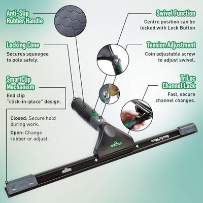 Unger ergotec ninja raamwisser (35 cm)