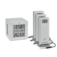 TFA Dostmann TFA.me Starter Set WLAN Gateway ID-01 mit 3 Sendern ID-A3 35.8104.02 Draadloze thermometer digitaal Wit - thumbnail
