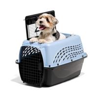 Petmate 2 Door Kennel Blauw S - thumbnail