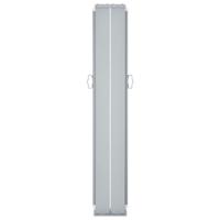 Windscherm uittrekbaar 120x1000 cm rood - thumbnail