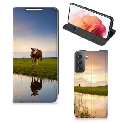 Samsung Galaxy S21 | Hoesje maken | Koe Samsung Galaxy S21 | Hoesje maken | Koe
